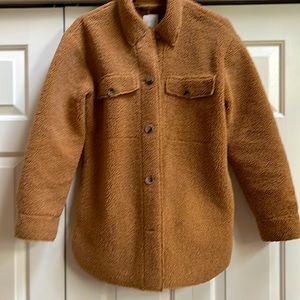 Joie Sherpa-style jacket/shacket